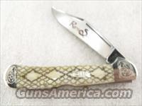 Case Medium Copperhead 61549L SS Rattlesnake Lock Blade 2008 manufacture W.R. Case & Sons Near Mint Snake Pattern Genuine BoneNever Used  Knives/Swords > Knives > Folding Blade > Imported