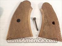 Grips S&W N Square Magna Service Type Square Butt Old Models Checkered Walnut Model 1917 Type 27 28 29 629   Gun Parts > Grips > Smith & Wesson