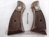 Grips S&W K or L Frame Square Butt Very Good Condition 1970s   Gunstocks, Grips & Wood