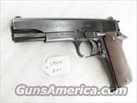 Star Spain 9mm Model BS Colt Government Size Steel Frame 1974 Israeli Army Police VG 1 Magazine  1911 Pistol Copies (non-Colt)