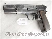 FEG Hungary 9mm Browning Hi-Power Copy FEG Hungarian P9M PJK-9HP Commander Hammer 1980s  FEG Pistols