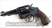 Smith & Wesson .38 S&W Caliber M&P Victory Serial Number Prefix WWII Reblue Good Cond  Smith & Wesson Revolvers > Pre-1945