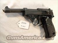 Walther 9mm P-38 Lightweight Parkerized VG 1959 P38 Federal German Police Bundespolizei C&R OK CA OK  Walther Pistols > Post WWII > P38