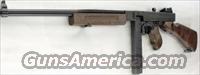 Thompson 1927A1 .45 ACP Carbine Auto Ordnance Kahr Arms VG-Exc 2000 production First Year   Kahr Rifles