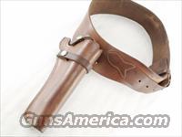 Holster and Belt Smith & Wesson Leather Rig 1970s 6 inch Medium Single Action Revolver and 34-36 Belt Very Good Condition	  Holsters and Gunleather > Revolver
