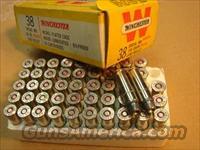 Ammo: Winchester .38 Spl 158 Lead HP Police Marked Late 1960s 38 Special Lead Hollow Point probably Memphis PD  Collectible Cartridges