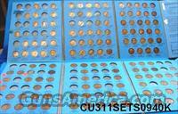 Coins US Lincoln Pair of Starter Sets 1909-1940 137 Pennies G-XF  Coins