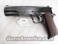 Star Spain 9mm Model BS Colt Government Size Steel Frame 1974 Israeli Army Police VG-Exc 1 Magazine  Star Pistols
