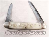 Case Circle C Bradford PA Rotary Club 1940s Office Knife Good Cracked Ice  Knives/Swords > Knives > Folding Blade > Imported