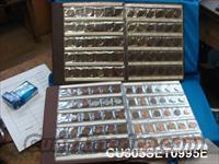 Coins US Lincoln Set 1909-1995 Less 8 Coins 2 Volumes  Coins