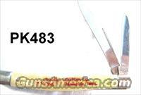 Knife Imperial Advertiser Thin Pen Cracked Ice Memphis Cotton ca. 1950 Exc.  Knives/Swords > Knives > Folding Blade > Imported