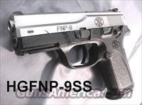 FN 9mm FNP9 NIB Stainless 3 Magazines 16+1 or 10+1 for CA HI NJ NY Fabrique Nationale Herstal USA FNP-9 SS    FNH - Fabrique Nationale (FN) Pistols > FNP