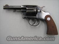 Colt DA 38 "Navy"  Colt Double Action Revolvers- Pre-1945