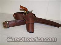 LEATHER 38-357 CARTRIDGE BELT  Cowboy Action/Western