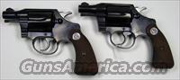 Colt Detective Special Pair 38/32Cal  Colt Double Action Revolvers- Modern