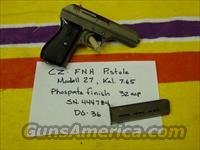 CZ fnh Modell 27  CZ (Ceska ZBrojovka) Pistols