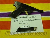 High Standard G. 380  High Standard Pistols