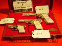 Browning Renaissance Set,Fully Engraved  Browning Pistols > Hi Power