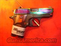 NIB SIG SAUER P238 380 acp 6rd RAINBOW FINISH 238-380-RBT >> FREE SHIPPING >>END OF YEAR LAYAWAY AVAILABLE !!!!!  Sig - Sauer/Sigarms Pistols > P239
