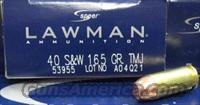 Speer 40 S&W 165Gr TMJ  Non-Guns > Ammunition