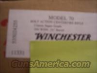 WINCHESTER 70 CLASSIC  Winchester Rifles - Modern Bolt/Auto/Single > Model 70 > Post-64