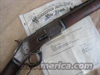 1873 Winchester 1st Mod Rifle Set-Trigger, Ltr'd  Winchester Rifles - Pre-1899 Lever