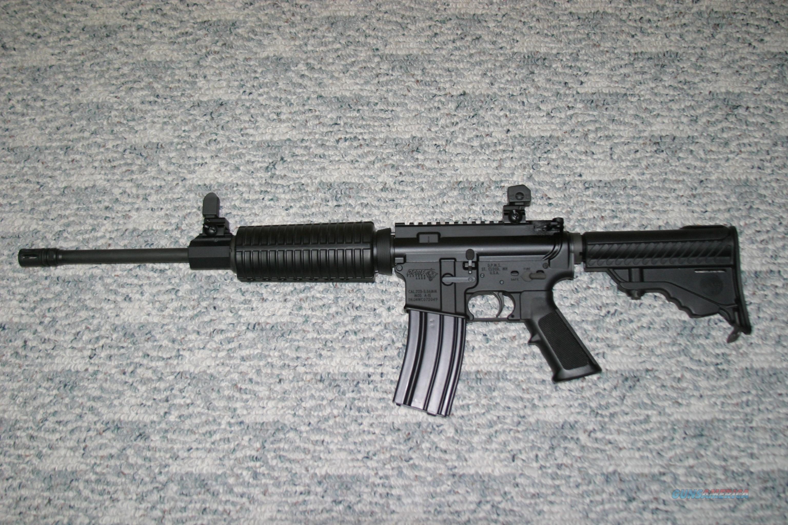 DPMS A15 AR15/M4 223/5.56, Flip up Sights for sale