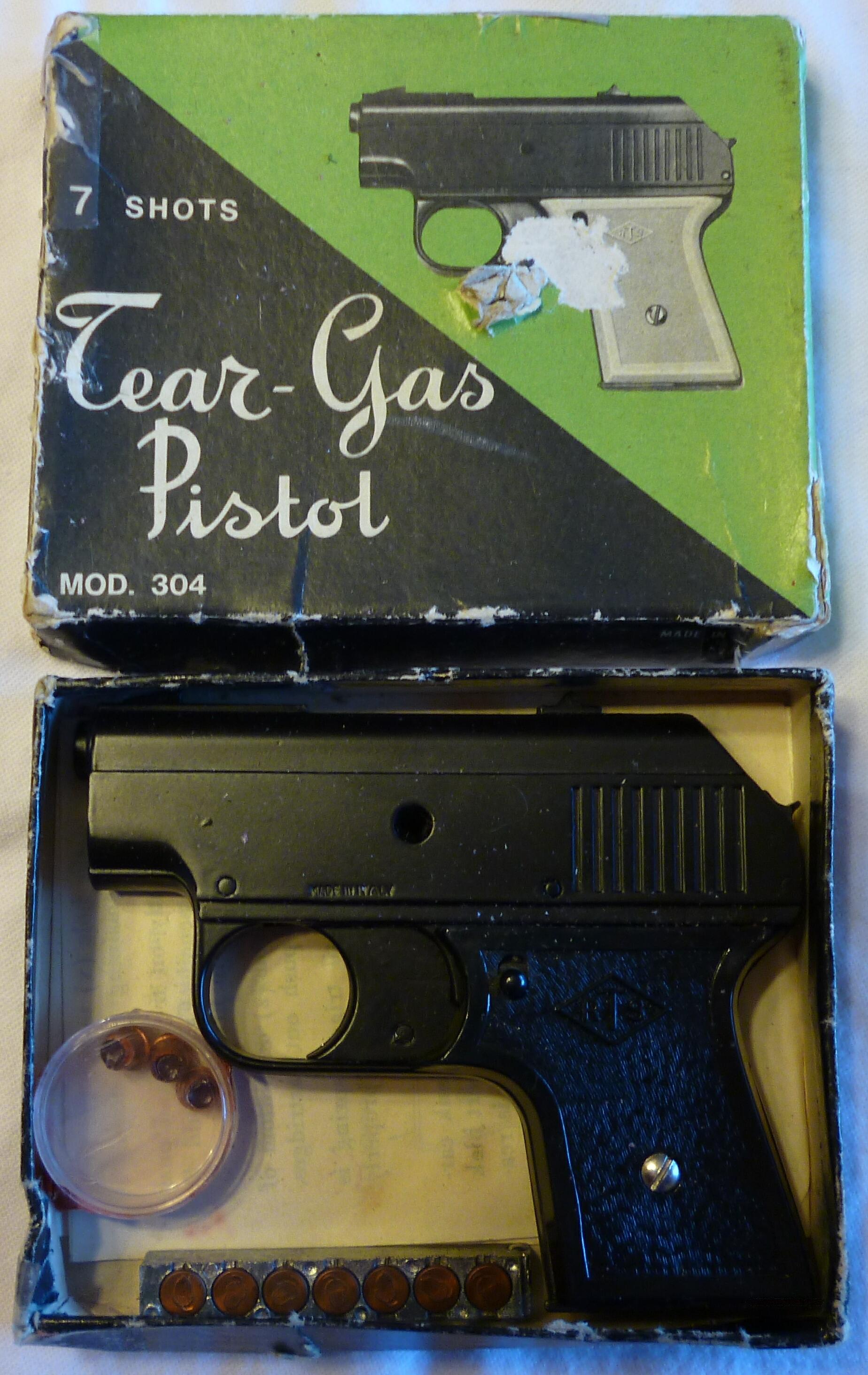 RTS TEAR GAS PISTOL 7 Shot FREE SHIPPING for sale