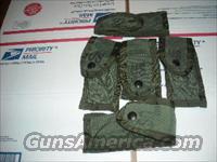 set of 5 USGI 9mm pistol magazine pouches  Holsters and Gunleather > Magazine Holders