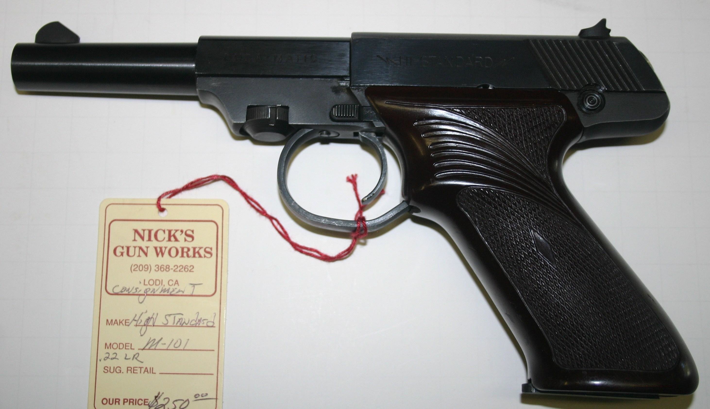 Hi Standard M101 Duramatic .22LR VERY GOOD for sale