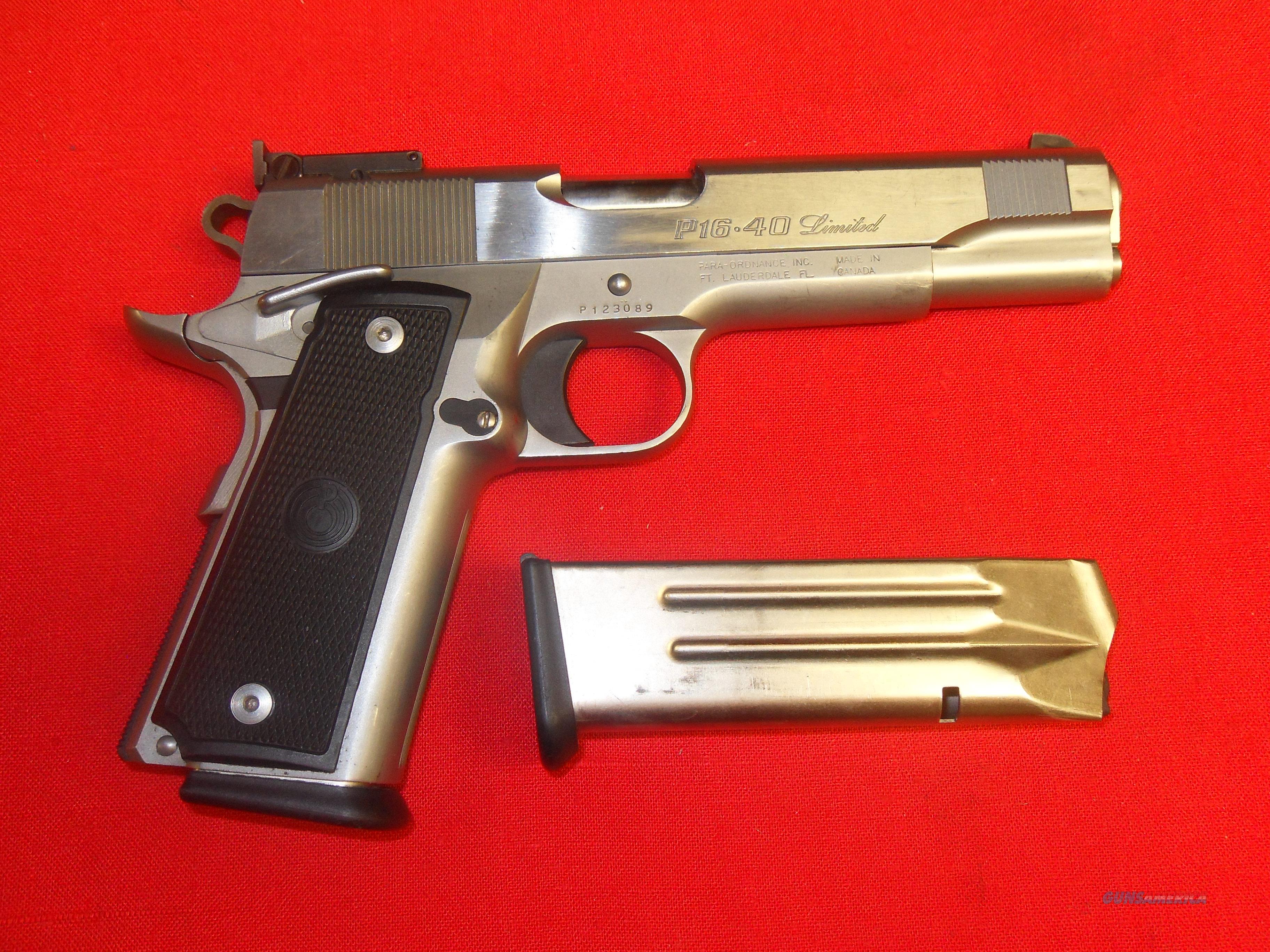 Para Ordnance P16-40 Limited Stainl... for sale at Gunsamerica.com