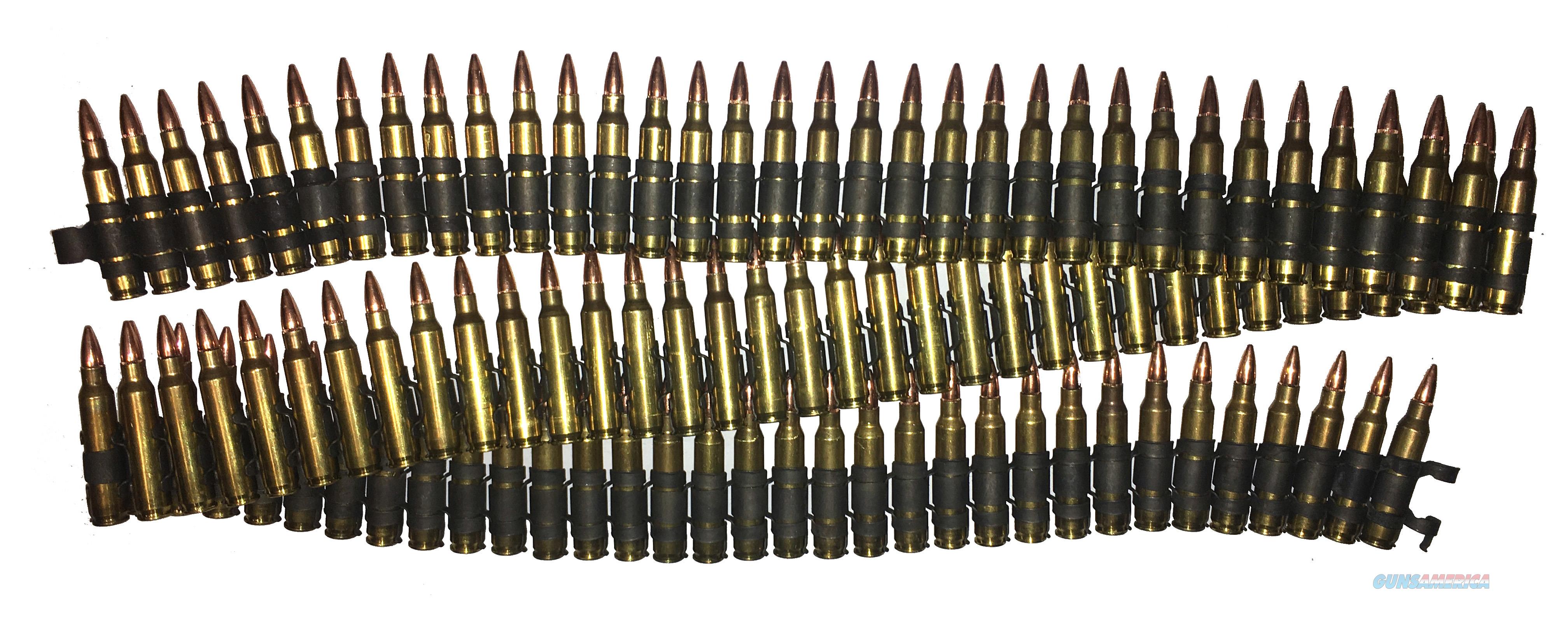 100rd Belt 5.56 NATO Dummy Rounds i... for sale at