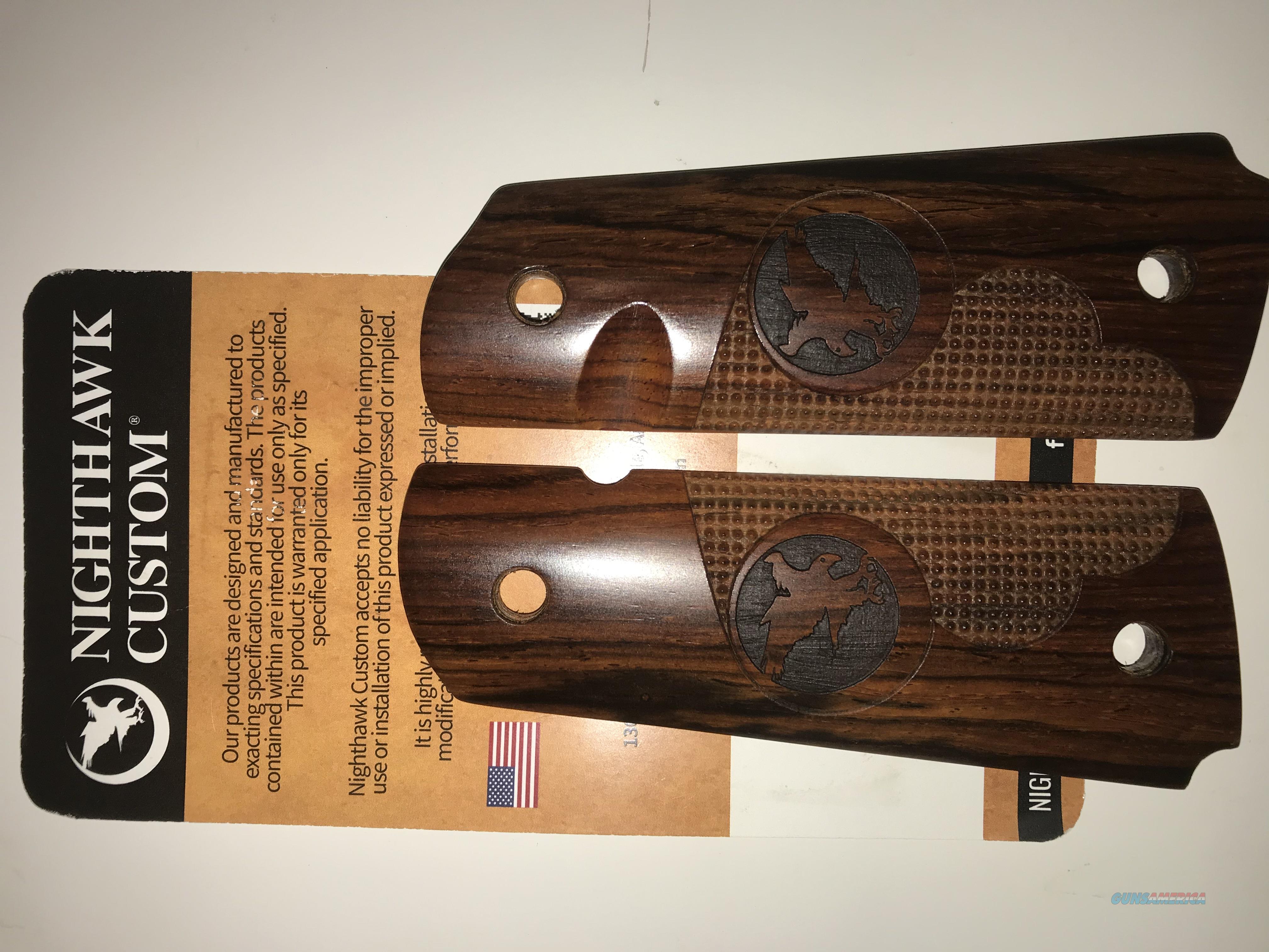 Nighthawk Custom Walnut grips 1911 for sale at 924609977
