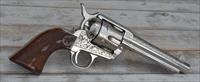 $49EASY PAY Cimarron Buffalo Bill Signature Series Frontier ENGRAVED IN AUTHENTIC CUSTOM PATTERN PRE-WAR FRAME NICKEL 45 LONG COLT PP411LNBB 