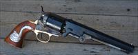 $47 EASY PAY Cimarron Uberti Hollywood "Man with No Name engraved Walnut Wood Grip Revolver .38 Colt & SW Special CASE COLORED/HARDENED CA9081SSI01