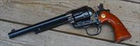 $40 EASY PAY CIMARRON Revolver SAA BISLEY 7.5" Barrel .357 Magnum 38 SPECIAL WOOD grips Fixed Sights old west cowboy action shooting CA604