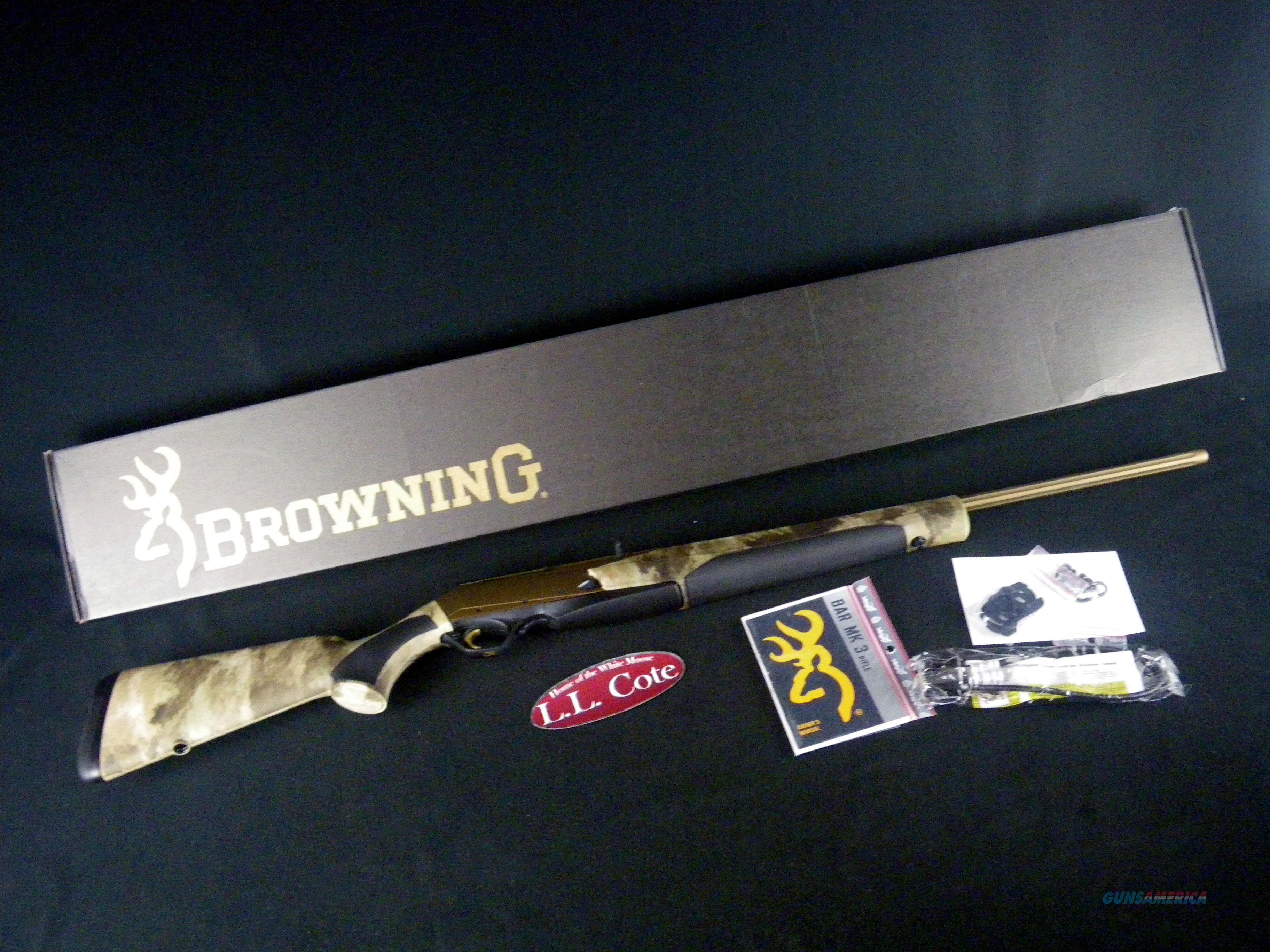 Browning Bar Mark Iii Hells Canyon 300 Wsm 23 New 031064246