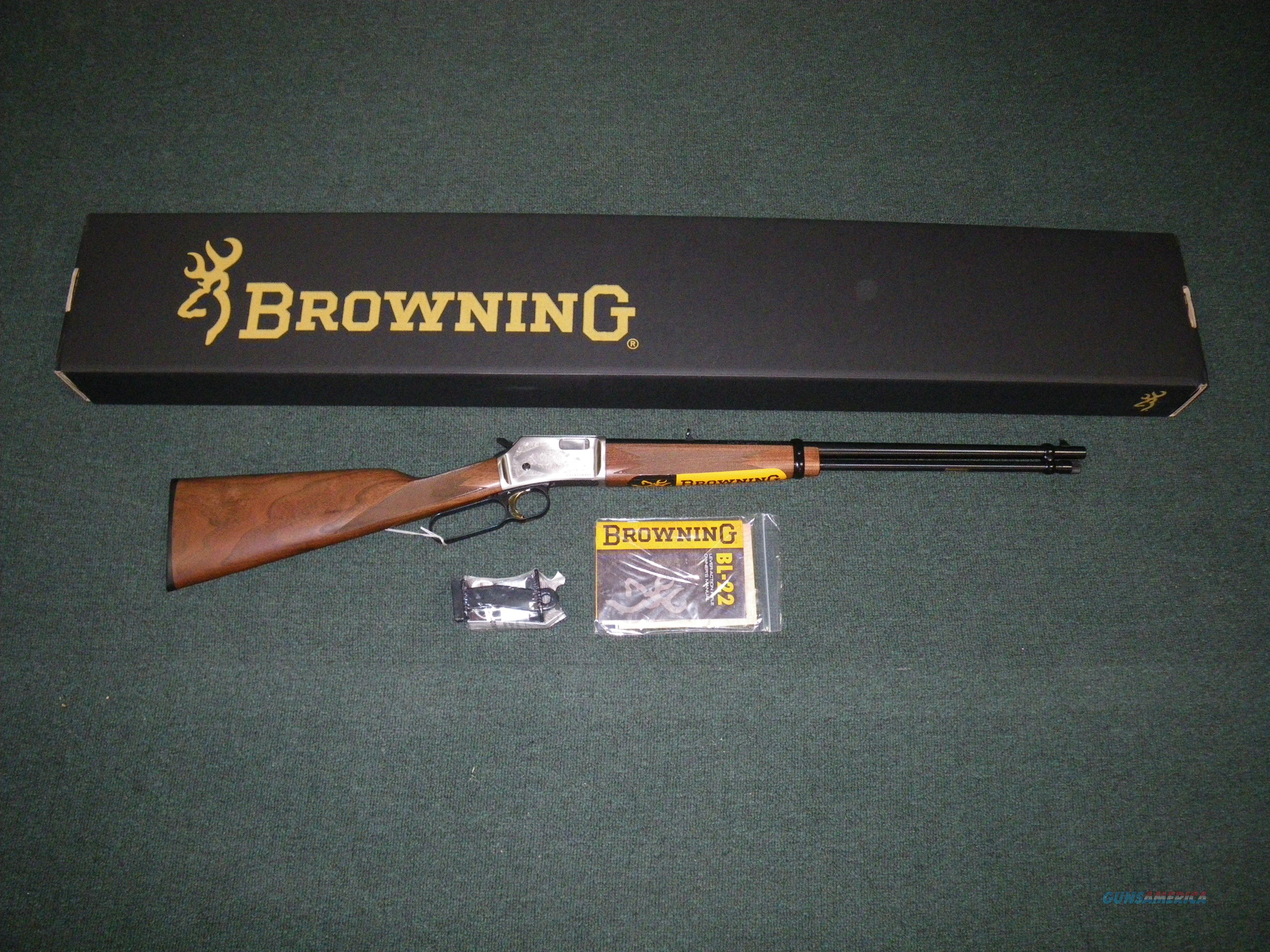 Browning BL-22 Grade II Field 22lr 20" NIB #024108102 Guns > Rifles