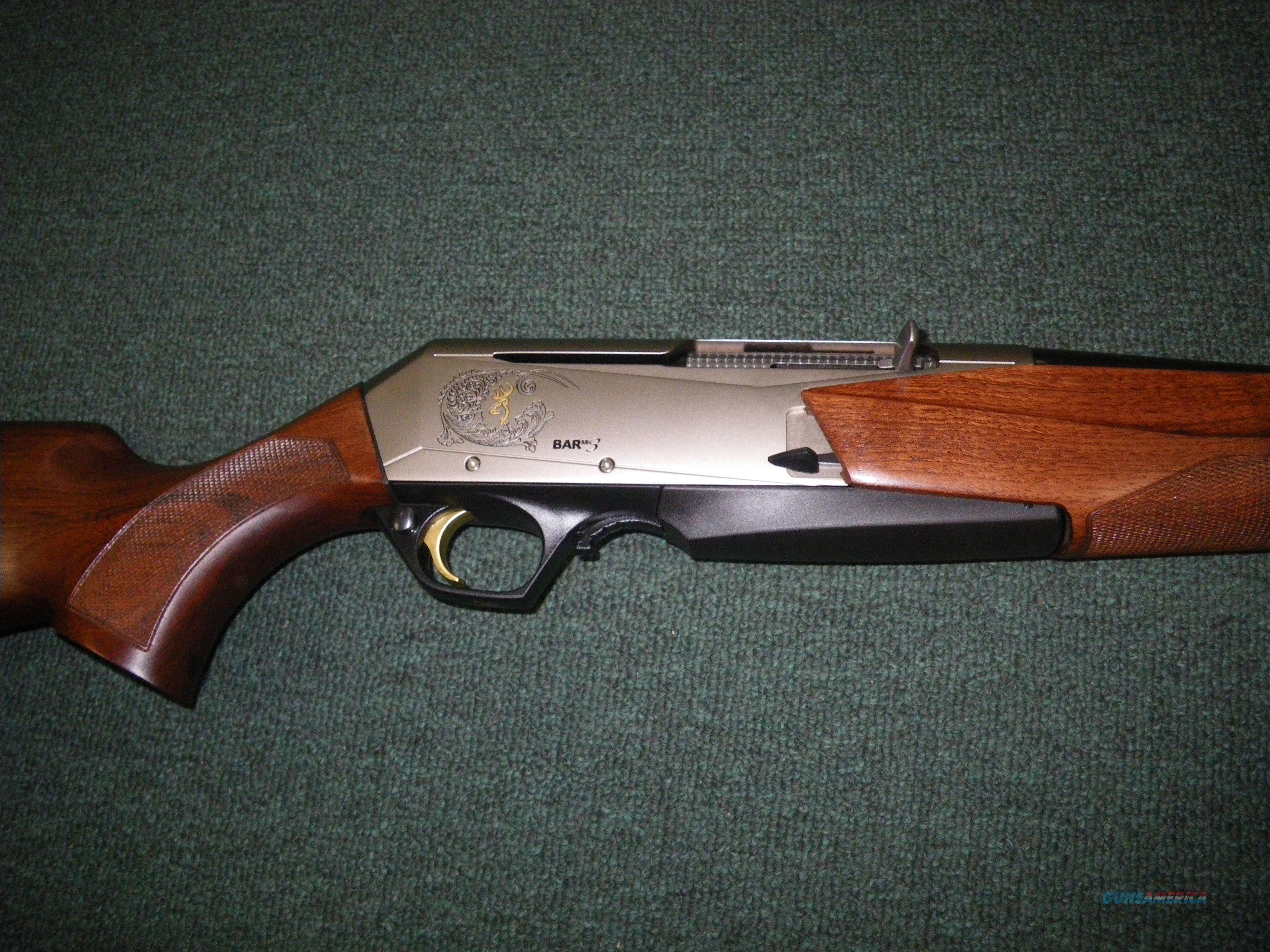 Browning Bar Mark Iii Wood Blue 30 06 Spfld 22 For Sale