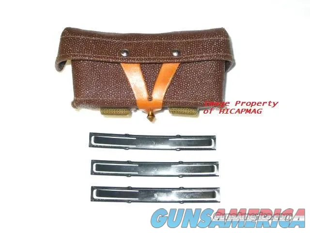 RUSSIAN SKS  AK47 3 Stripper Clip Magazine Mag Pouch with Stripper Clips