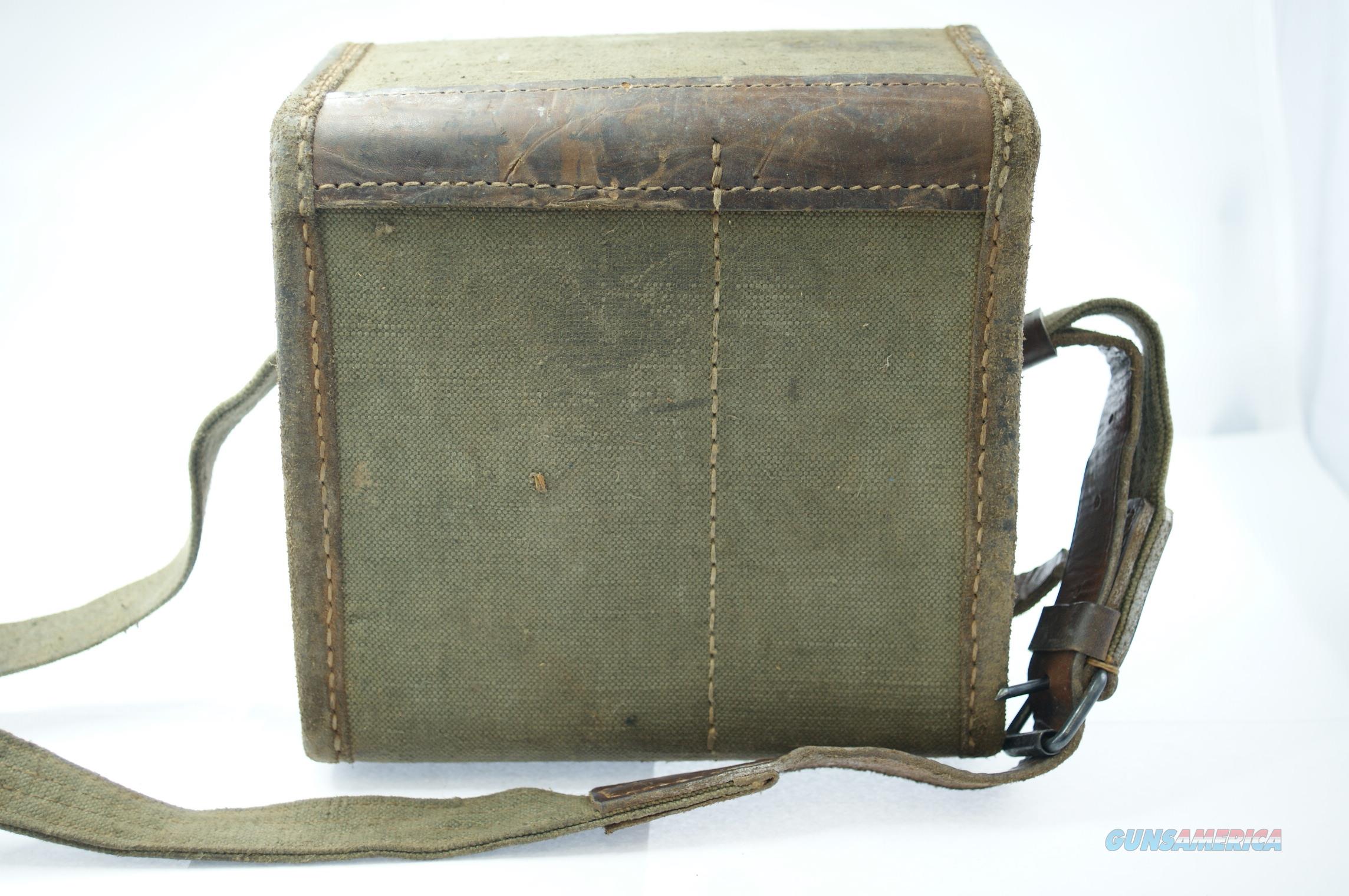 Vintage French Military Shoulder Carry/ Ammo Ba... for sale