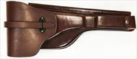 Stock Rig Leather Holster, Dark Brown 1911