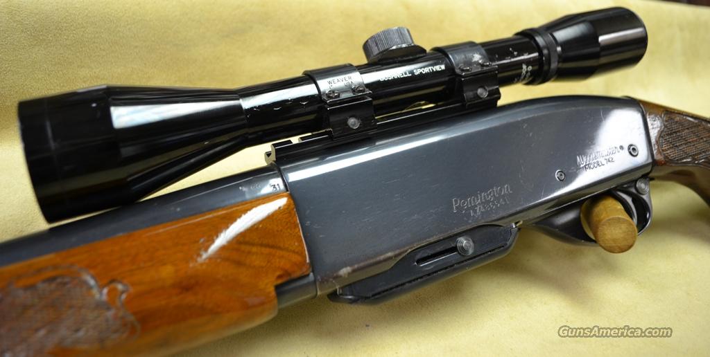 Remington 742 Woodsmaster with Bushnell scope for sale