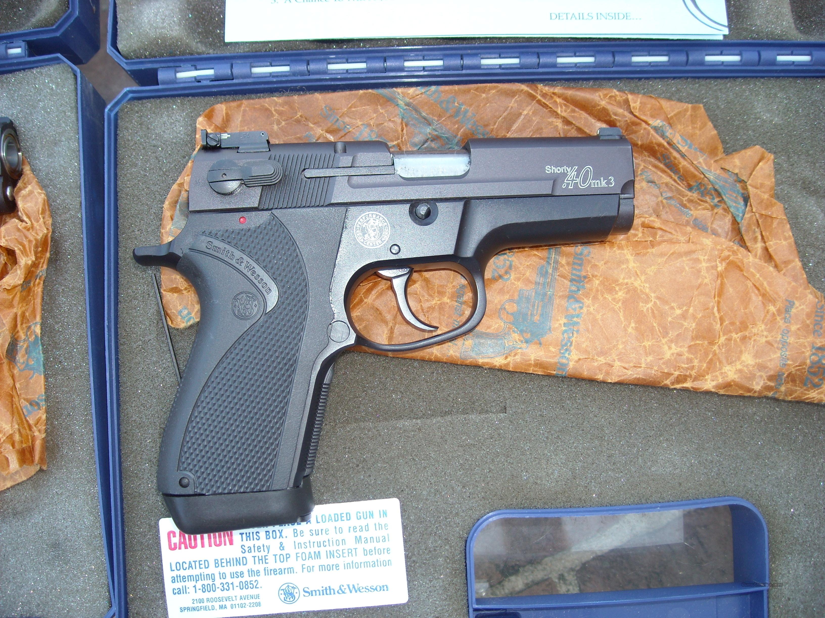Smith & Wesson Shorty.40 Mark 3 for sale at 981483674