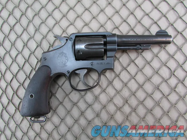 WW2 Smith & Wesson Victory 38 S&W Special Revolver 4 barrel #V49838