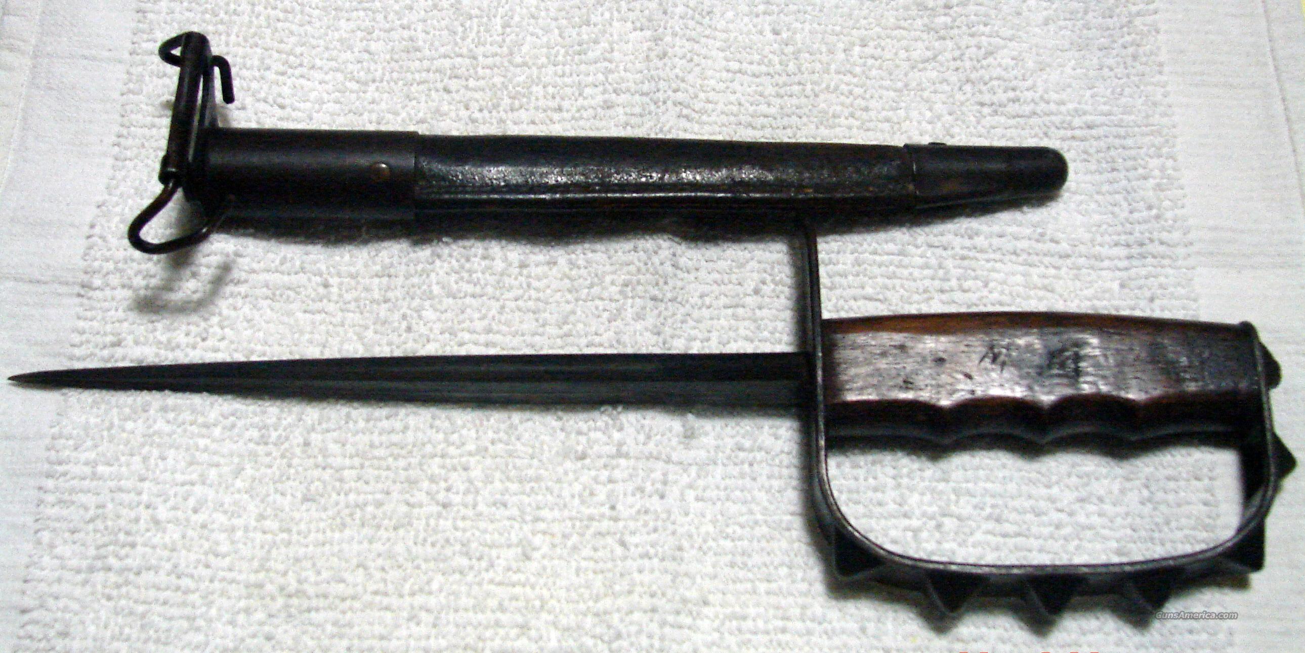 M1917 LF & C Trench Knife US TriangularBlade W... for sale