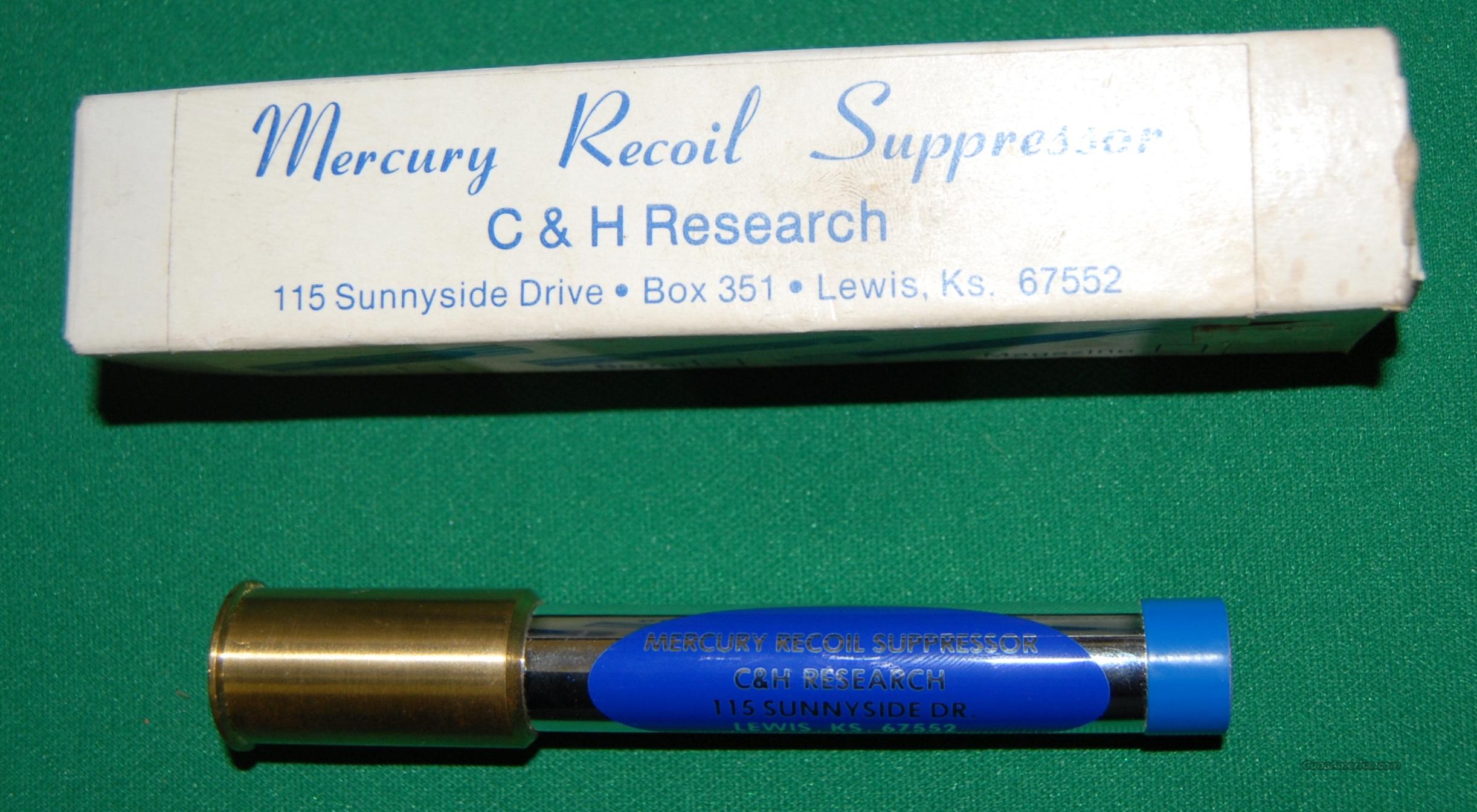 Mercury recoil suppressor made by C&H Research,... for sale