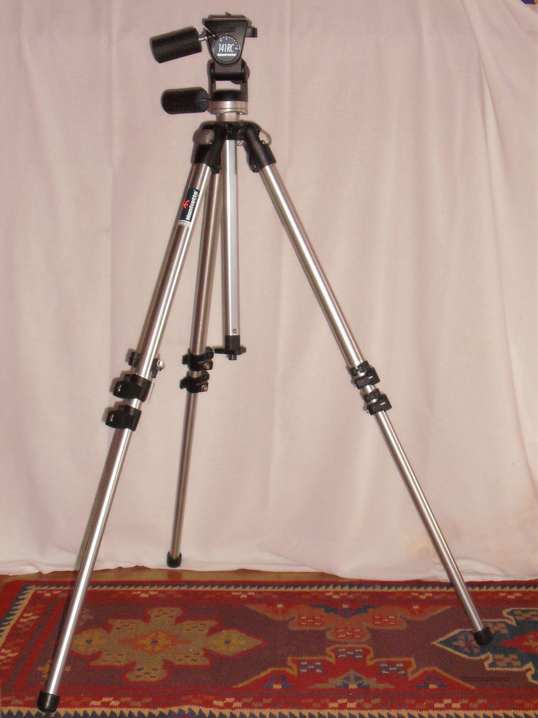 Manfrotto Camera Tripod with 141RC for sale at