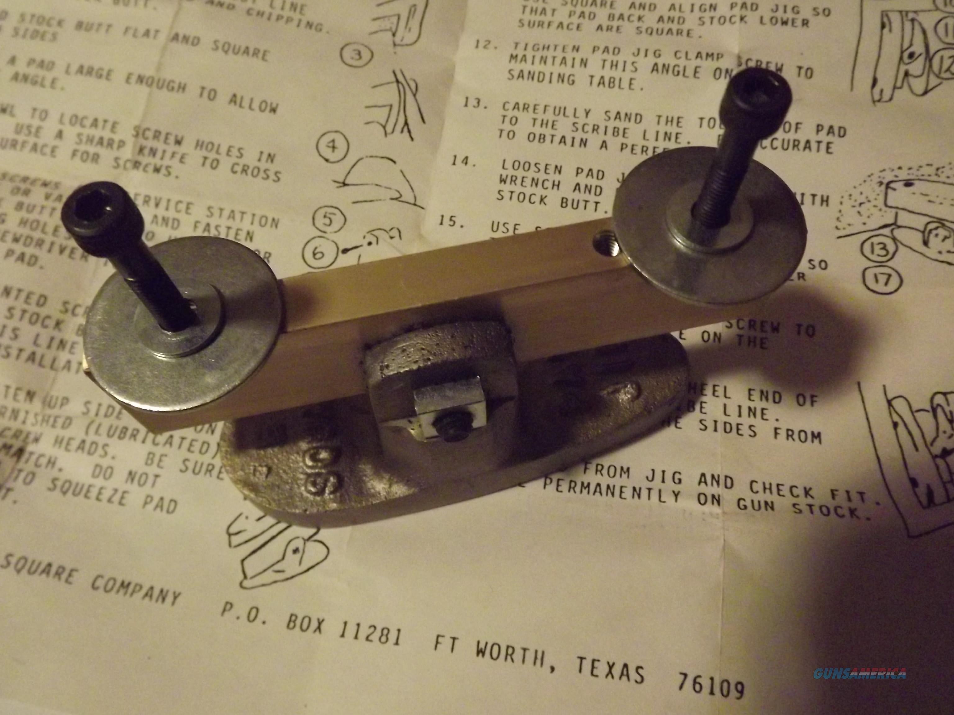 B Square Recoil Pad Jig for sale at 905237909