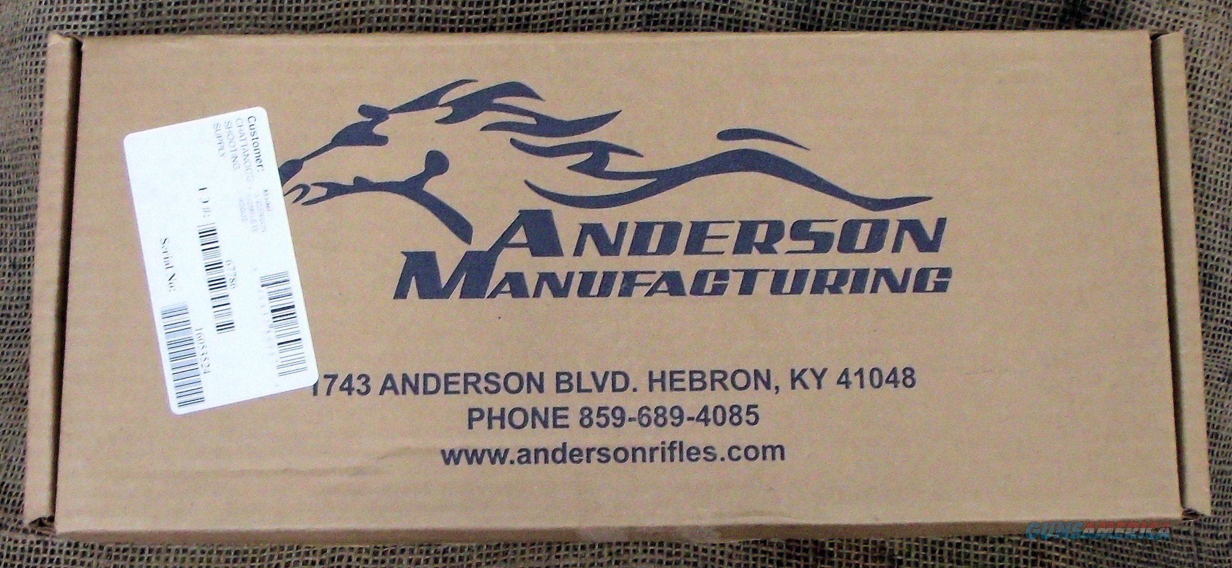 Anderson rifle coupon code Sharkys pasadena coupons